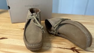 CLARKS SHACRE Wallabee Boot  Review [upl. by Eelytsirk]