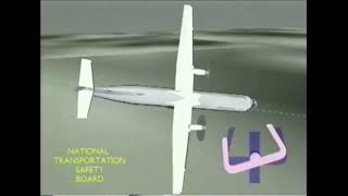 NTSB Animation American Eagle Flight 4184 [upl. by Yenrab184]