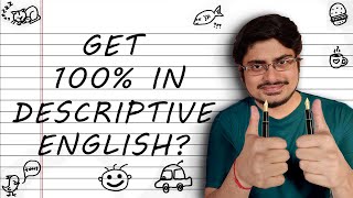 How to write DESCRIPTIVE ENGLISH for competitive exams in 2020 100 Percentile Guaranteed [upl. by Claybourne]