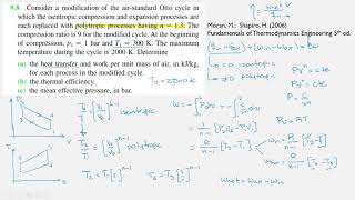 Otto with polytropic process [upl. by Daniel]