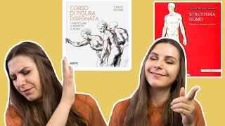 LIBRI PER DISEGNARE IL CORPO UMANO 📚 Recensione dei manuali di anatomia artistica per il disegno [upl. by Moersch]