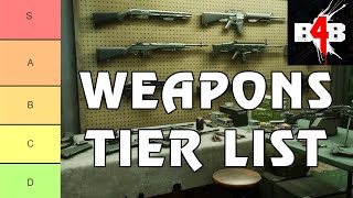 ALL WEAPONS TIER LIST  Nightmare Campaign  Back 4 Blood [upl. by Boleslaw]