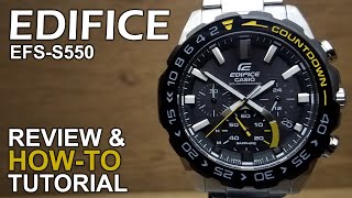 What is a perfect watch   Casio Edifice EFSS550 [upl. by Relda935]