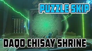 Zelda Breath of the Wild The Whole Picture Puzzle Skip Daqo Chisay Shrine [upl. by Ydnem185]