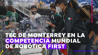 Jóvenes mexicanos destacan en el evento mundial de FIRST Robotics Competition [upl. by Frieda]