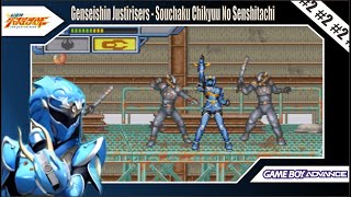 Genseishin Justirisers  Area 2  GBA Game [upl. by Aros]