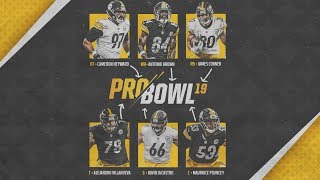 Six Steelers Represent at the 2019 Pro Bowl [upl. by Zahavi]