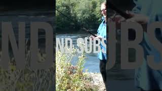 River Fishing shortvideo shorts maine fishingfun beautiful [upl. by Garold266]