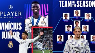 Vini Player Of The season UCLJude young playerValverde Goal of seasonKeneJudeViniForden UCL💎👇🏾👇🏾 [upl. by Yelekreb224]