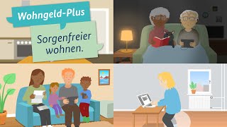 Erklärfilm zum WohngeldPlus [upl. by Ydwor]