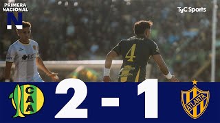 Aldosivi 21 Atlanta  Primera Nacional  Fecha 23 Zona B [upl. by Kaiser]