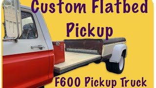 F600 Pickup Truck and Flatbed Build a custom bed [upl. by Toni180]