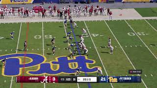 CFB25 Bama Vs Pitt [upl. by Airdnua104]