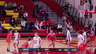 Schaumburg High vs Hoffman Estates High School Varsity Womens Basketball [upl. by Etsirk]