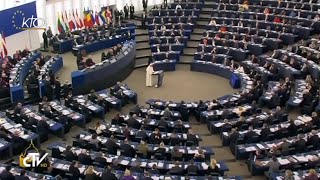 Discours du pape François au Parlement européen [upl. by Dric]