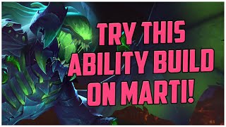 TRY THIS ABILITY BUILD ON MARTI S11 SMITE RANKED [upl. by Mode]