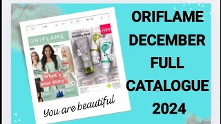 Oriflame December Full Catalogue 2024preview [upl. by Hsital]