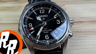 Seiko SPB379 GMT Alpinist Exquisite Timepieces [upl. by Rossie263]