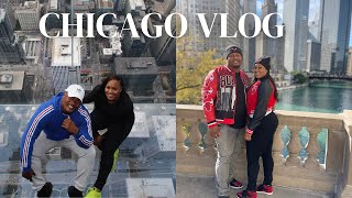 Chicago travel vlog  Chicago Theatre TAO Skydeck [upl. by Ahsinit]