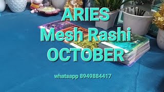 💜ARIES  Mesh Rashi in the month of October kaisi rahegi apki love life 💜 [upl. by Gerty522]