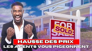 Vivement la HAUSSE des prix IMMOBILIERS 📈 Que les AGENTS puissent vous ARNAQUER [upl. by Shiverick]