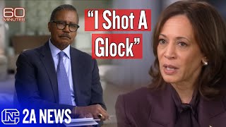 60 Minutes Challenges Kamala On Her Gun Ownership Claims [upl. by Hieronymus]