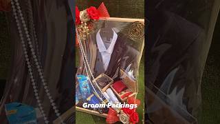 groom packingpacking ideastrousseau packing ideaswedding dress packinggroom suit packing ideas [upl. by Elbam867]