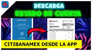 Cómo Sacar Estado de Cuenta BANAMEX desde la app [upl. by Fidelia462]