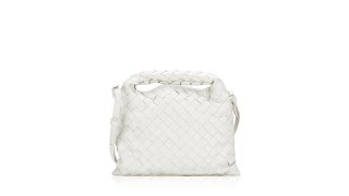 Bottega Veneta Nappa Intrecciato Mini Hop White [upl. by Teddman120]