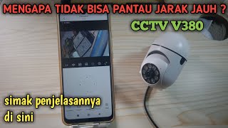 Mengapa cctv V380 tidak bisa dipantau jarak jauh padahal sudah terkoneksi WiFi  setting cctv v380 [upl. by Malchy653]