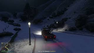 GTAV 2142 Salvage Yard Tow Truck Services Dinka Blista Snow [upl. by Rihaz]