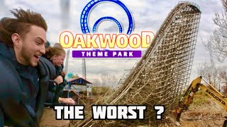 OAKWOOD THEME PARK  THE WORST THEME PARK IN THE UK  and POVs [upl. by Rowan]