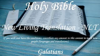 English Audio Bible  Galatians COMPLETE  New Living Translation NLT [upl. by Undis]