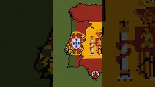 Building Portugal in 3 Scales portugal português maps flags minecraft [upl. by Franciskus]