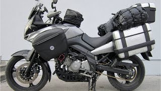 How to attach front panniers Givi Kappa [upl. by Burrows]