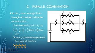 Combination Of Resistors  Series amp Parallel Combinations In Simple Electric Circuit [upl. by Olihs391]