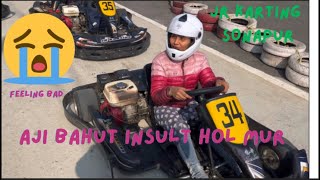 Go Karting track in Sonapur Guwahati Warisa EstateJR KartingAssamese VlogBest place to visit🤪 [upl. by Hartill]