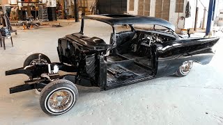 1957 Chevrolet Bel Air Custom Build Project [upl. by Dutchman26]