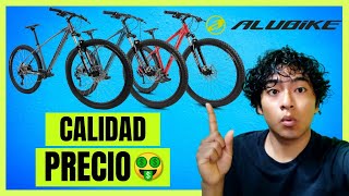 3 MEJORES BICICLETAS de MONTAÑA CALIDAD PRECIO en MÉXICO  ALUBIKE XTA 10 20 30 [upl. by Christmas]