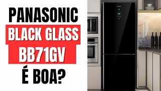 Geladeira PANASONIC Black Glass NRBB71GVFBB  Review Sincero [upl. by Alejo751]