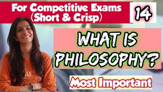 Philosophy  Meaning of Philosophy  TETsUGC NET EducationSET  Inculcate Learning  By Ravina [upl. by Aititil]