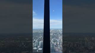 CN Tower’s Revolving Restaurant in Toronto  Dining for the VIEW [upl. by Konopka]