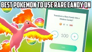 How To Spend Your Rare Candies Wisely In Pokemon GO [upl. by Aubree]