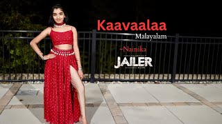 Kaavaalaa Malayalam dance by Nainika  JAILER  Nainika Thanaya [upl. by Vange779]