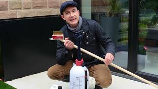 How to clean porcelain patio tiles [upl. by Barmen]