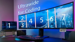 Exploring SUPER Ultrawide For Programming  Dell U4919DW review vs dual monitor setup [upl. by Amor]