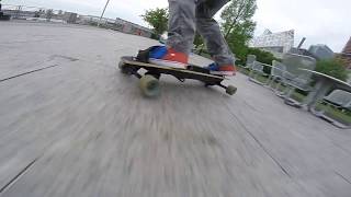 Electric freeboarding leiftech electric freeboard  by SJSFB pro JD Jackson [upl. by Zannini333]