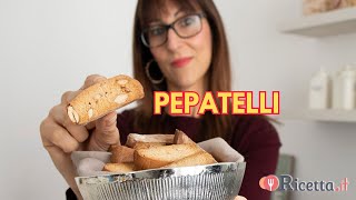 Pepatelli biscotti tipo cantucci natalizi Ricettait [upl. by Ludlew740]