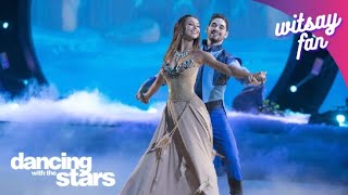 Alexis Ren and Alan Bersten Disney Foxtrot Week 5  Dancing With The Stars [upl. by Fabrianne753]