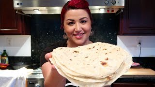 The Best Authentic Mexican Flour Tortillas Recipe  Grandmas Recipe  Million Views Recipe [upl. by Angelika508]